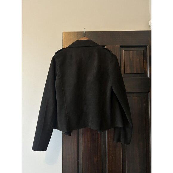 KUT From The Kloth Suede Jacket – Soft Faux Suede Layer Boho - Picture 3 of 10